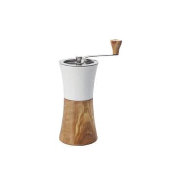 Hario Ceramic Olive Wood Coffee Grinder - Image 3
