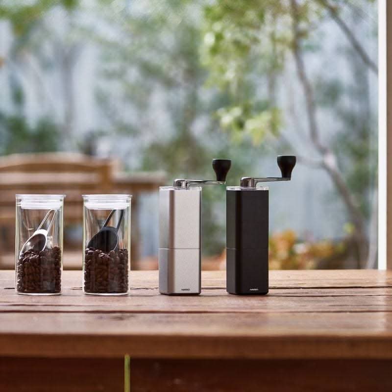 Hario Prism Coffee Grinder - Silver - Image 3