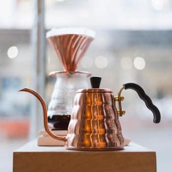 Hario V60 Buono Copper Drip Kettle - 600ml - Image 5