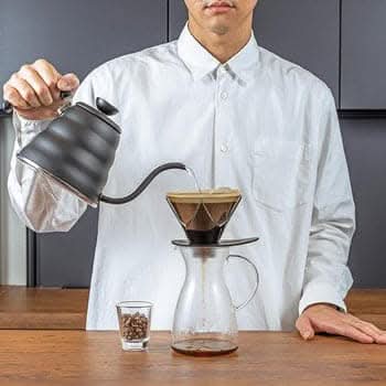 Hario V60 One Pour Dripper MUGEN (Plastic) - Image 10