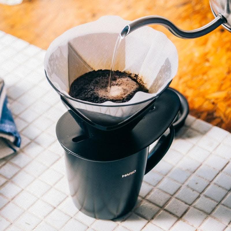 Hario V60 One Pour Dripper MUGEN (Plastic) - Image 2