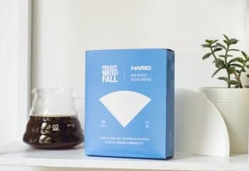 Hario X Project Waterfall V60 Coffee Filter Papers Size 02 (100 pack) - Image 7