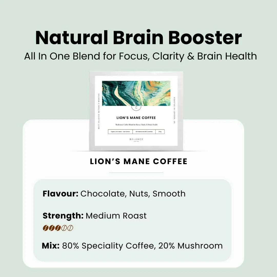 Lion's Mane Ground Coffee - 3 Month Gift Subscription - Image 3