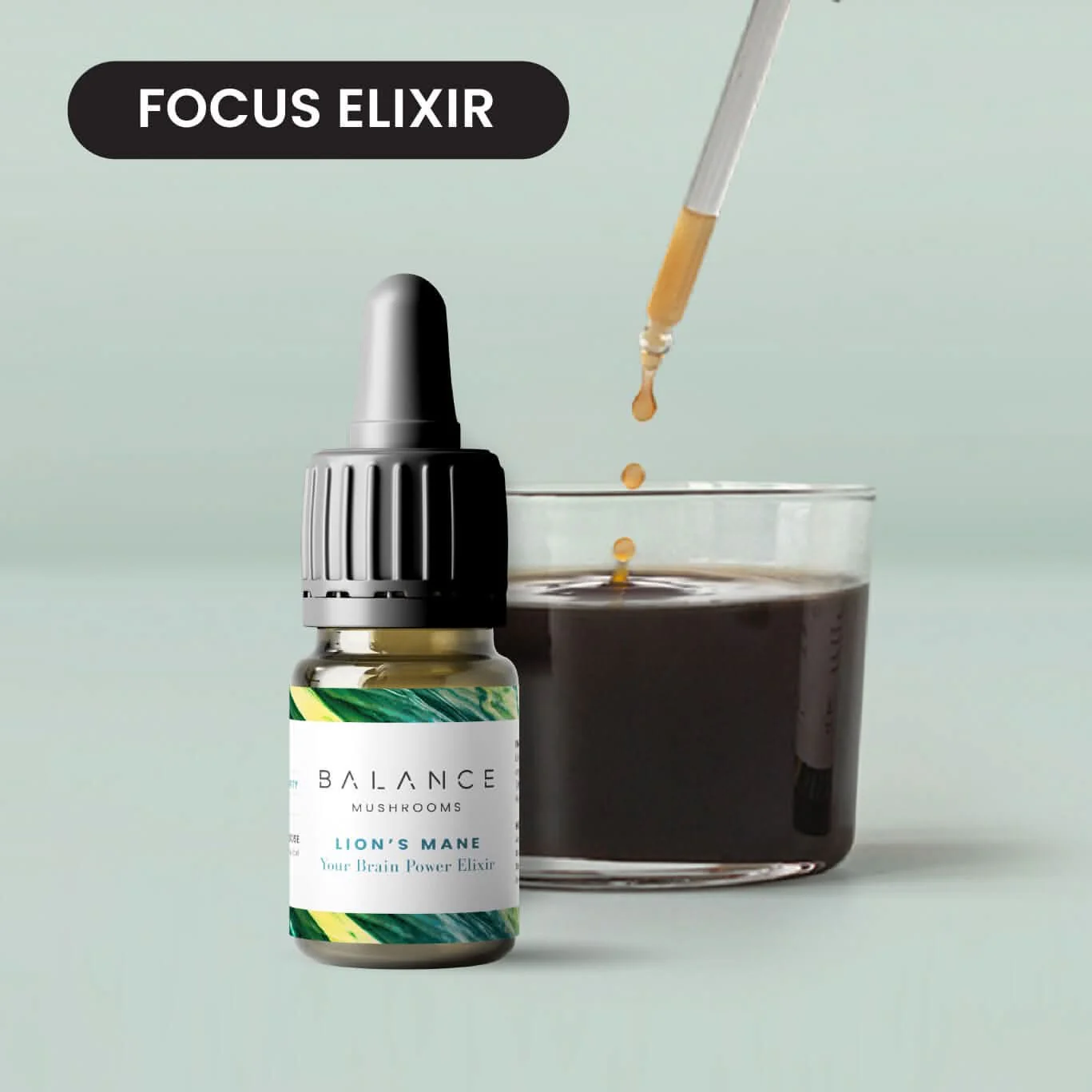 Lion's Mane Elixir 10ml → Focus + Clarity - Image 2