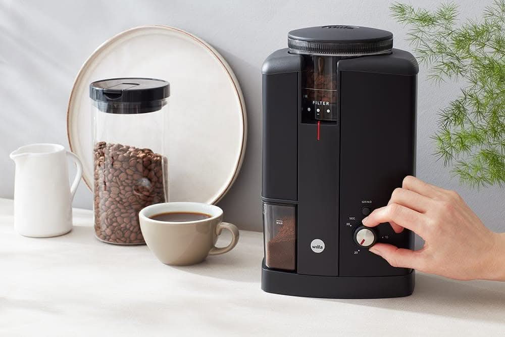 Wilfa Svart Aroma Precision Coffee Grinder (Black) - Image 10