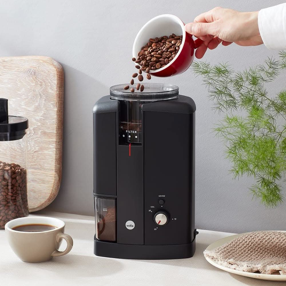 Wilfa Svart Aroma Precision Coffee Grinder (Black) - Image 4